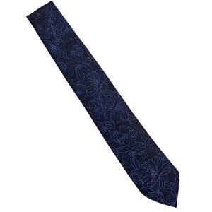 Bar III Men's Dermott Floral Tie black/blue